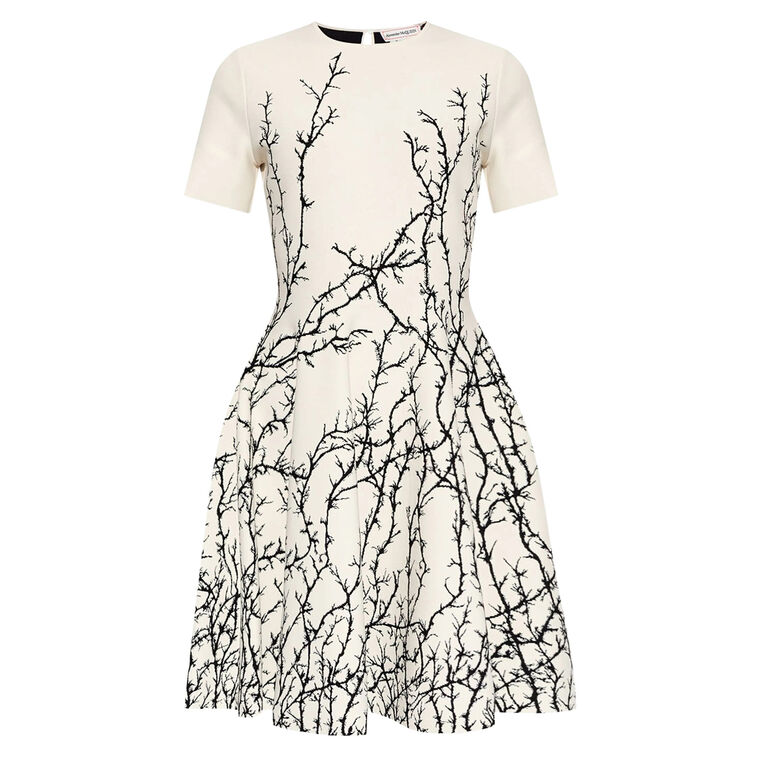 Alexander McQueen ホワイトのドレス