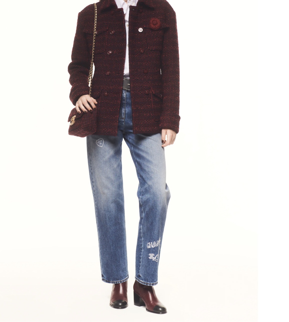 CHANEL 2024年コレクション ツイードジャケット